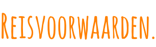 Reisvoorwaarden.